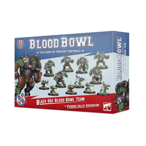 Blood bowl black orc - black,