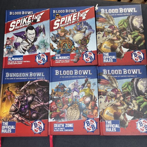 Blood bowl regelbücher - blood,