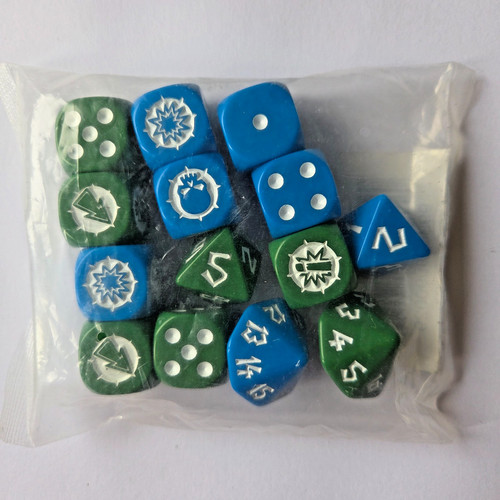 Blood bowl würfel - würfel, set