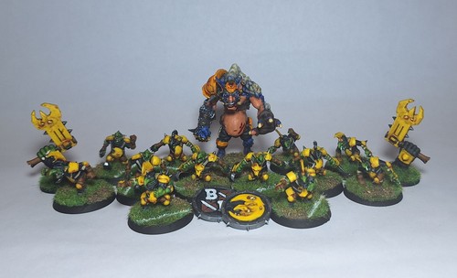 Blood bowl goblin team - bowl, team,