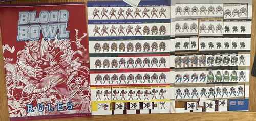 Warhammer blood bowl 1986 - warhammer,
