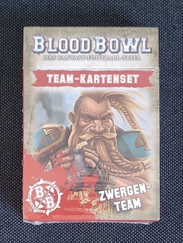 Blood bowl team kartenset - bowl,
