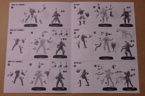 Dunkelelfen team inkl bases - dunkelelfen,
