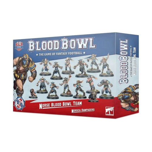 Blood bowl norse team - blood,
