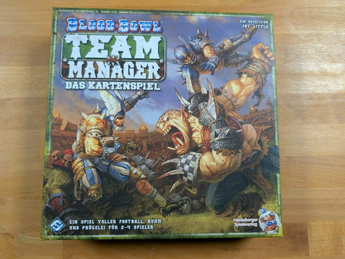 Blood bowl team - team, manager