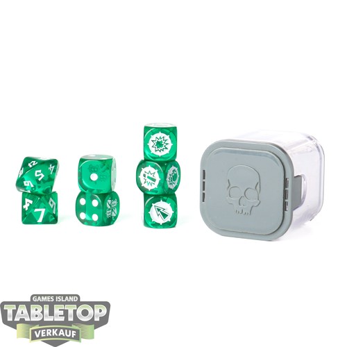 Blood bowl dice - blood,