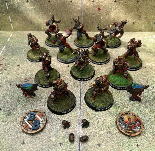 Blood bowl bretonnian team - bowl,,
