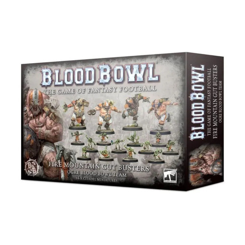 Blood bowl ogre team - ogre,