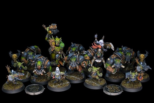 Blood bowl black orc - blood,
