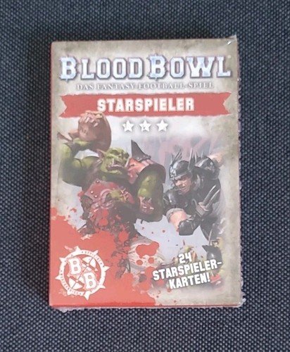 Blood bowl kartenset - blood,